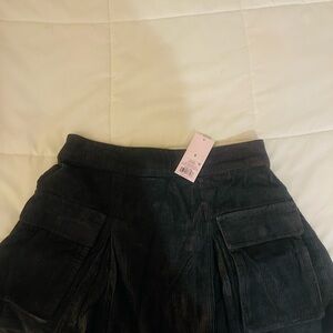 Wild Fable Charcoal Corduroy Skirt